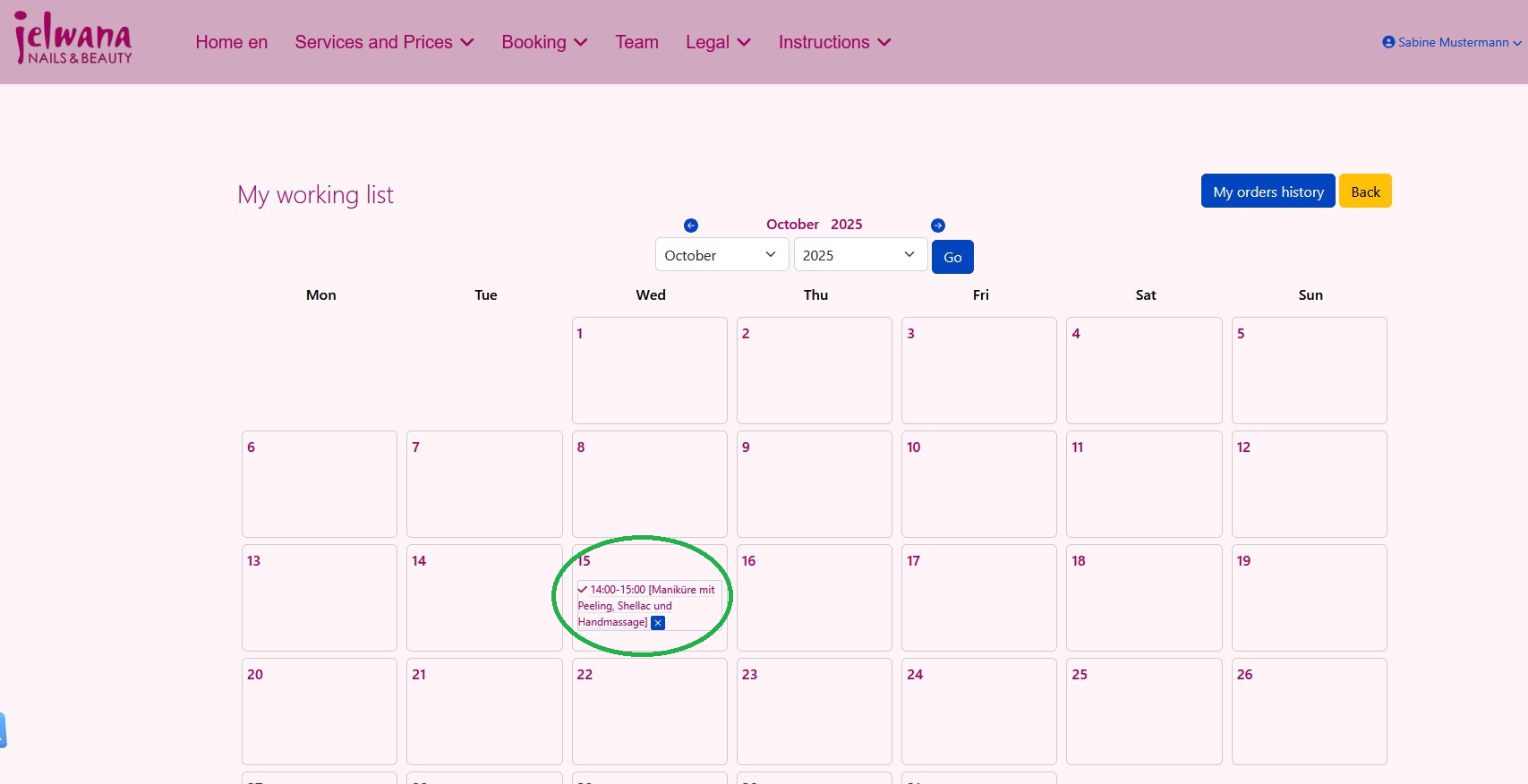 03d Buchungskalender
