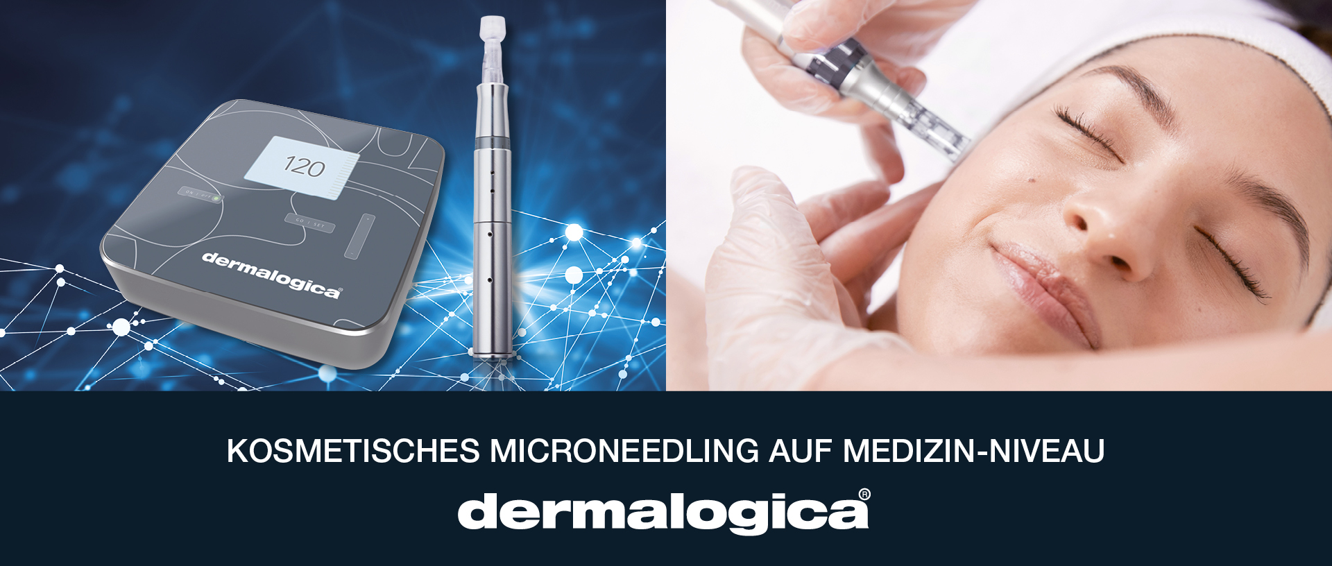 Dermalogica Microneedling  Gerät und Behandlung